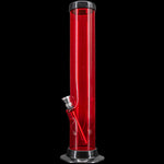 JM Enterprises 6-9-12-15" Acrylic Straight Tube Basic Bong - Multiple Colors