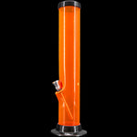 JM Enterprises 6-9-12-15" Acrylic Straight Tube Basic Bong - Multiple Colors