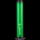 JM Enterprises 6-9-12-15" Acrylic Straight Tube Basic Bong - Multiple Colors