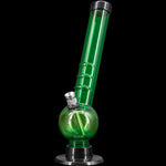 JM Enterprises 8" Acrylic Angled Neck Bubble Bong - Multiple Colors