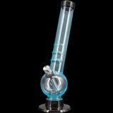 JM Enterprises 8" Acrylic Angled Neck Bubble Bong - Multiple Colors