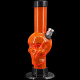 JM Enterprises Mini Alien Head Acrylic Bong - 6" Tall - Multiple Colors