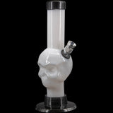 JM Enterprises Mini Alien Head Acrylic Bong - 6" Tall - Multiple Colors