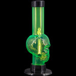 JM Enterprises Mini Alien Head Acrylic Bong - 6" Tall - Multiple Colors