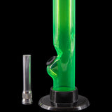 JM Enterprises 6" Acrylic Straight Tube Bong - Multiple Colors