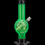 JM Enterprises Mini Skull Acrylic Bong - 6" Tall - Multiple Colors