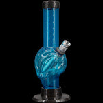 JM Enterprises Mini Skull Acrylic Bong - 6" Tall - Multiple Colors