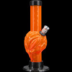 JM Enterprises Mini Skull Acrylic Bong - 6" Tall - Multiple Colors