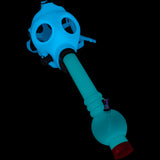 JM Enterprises Acrylic Glow In The Dark Bubble Diffuser Gas Mask