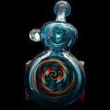 Blue Dreams Sherlock Rasta Color Reversal Bubbler by Chris Lezak