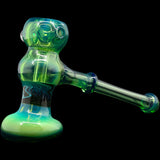 Kryptonite-2 Hammer Glass Bubbler by Chris Lezak