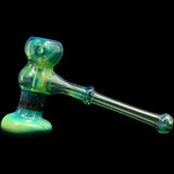 Kryptonite-2 Hammer Glass Bubbler by Chris Lezak