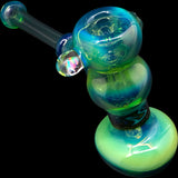 Kryptonite-2 Hammer Glass Bubbler by Chris Lezak