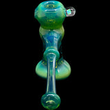 Kryptonite Glass Hammer Bubbler Pipe by Chris Lezak