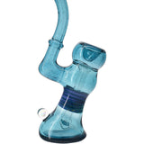 Midnight Sherlock Bubbler Glass Pipe by Chris Lezak