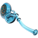 Blue Dreams Sherlock Rasta Color Reversal Bubbler by Chris Lezak
