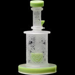 Calibear Sandblasted Flower Of Life Mini Can Bong