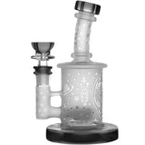 Calibear Sandblasted Flower Of Life Mini Can Bong