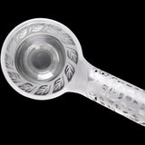 Calibear Sandblasted Seed Of Life Percolator Upright Bubbler