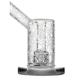 Calibear Sandblasted Seed Of Life Percolator Upright Bubbler