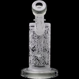 Calibear Sandblasted Seed Of Life Percolator Upright Bubbler