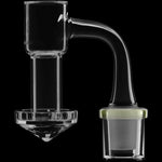 DANK BANGER Diamond Bottom Terp Slurper Quartz Banger With Pearls