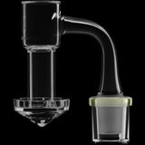 DANK BANGER Diamond Bottom Terp Slurper Quartz Banger With Pearls
