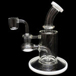 Glassic "Sidekick" Dab Rig with Color Base and Mouthpiece