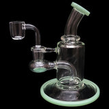 Glassic "Sidekick" Dab Rig with Color Base and Mouthpiece