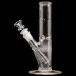 "No BS" 8 Inch Straight Bong with Ice Pinch