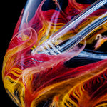 "Phoenix Rising" Color Wrapped Beaker Bong