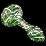"Warped Space" Color Glass Hand-Pipe