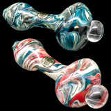 "Primordial Ooze" Glass Spoon Pipe