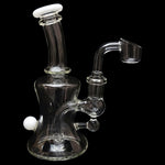 Glassic Marble-Studded Dab Rig