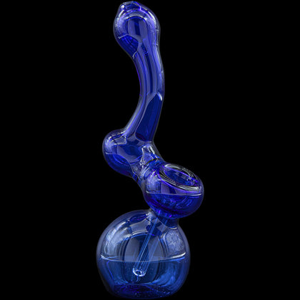 "Sherbub" Glass Sherlock Bubbler Pipe (Various Colors)