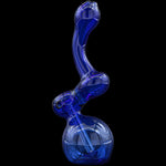 "Sherbub" Glass Sherlock Bubbler Pipe (Various Colors)
