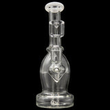 Glassic Curved Body Dab Rig with Colored Accents