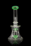 Glassic Hourglass Dab Rig with Color Accents