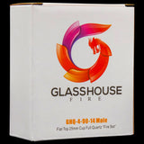Glasshouse Full Quartz Banger Flat Top Kit - The "Fire Set"