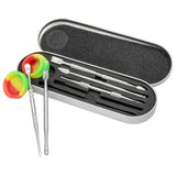 Titanium Dabber Set with Silicone Dish and Case