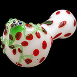 "Spotted Poison Frog" Spoon Glass Pipe