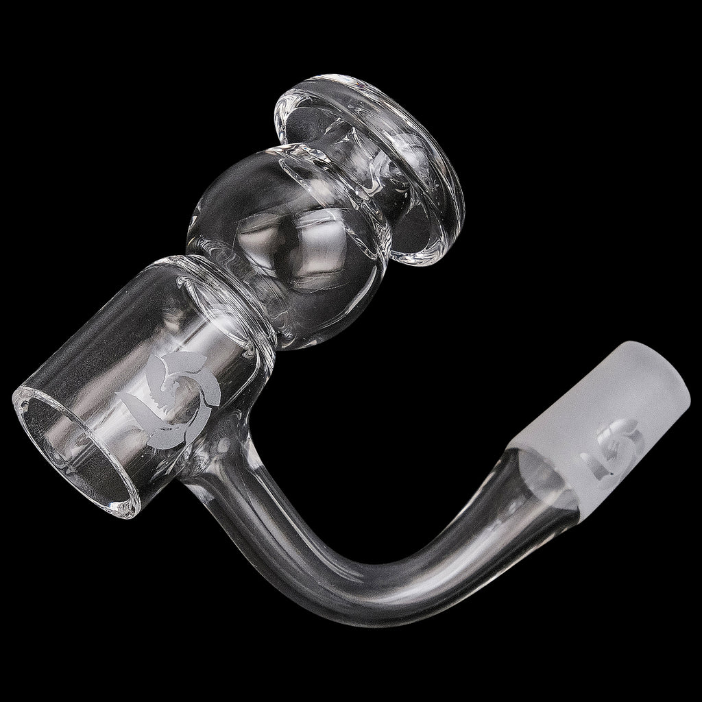 Glass Smoking Water Pipe Accessories 20mm Flat Top Pearl Ball