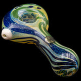 "Pancake" Dichroic Color-Changing Spoon Glass Pipe