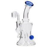 Glassic Marble-Studded Dab Rig