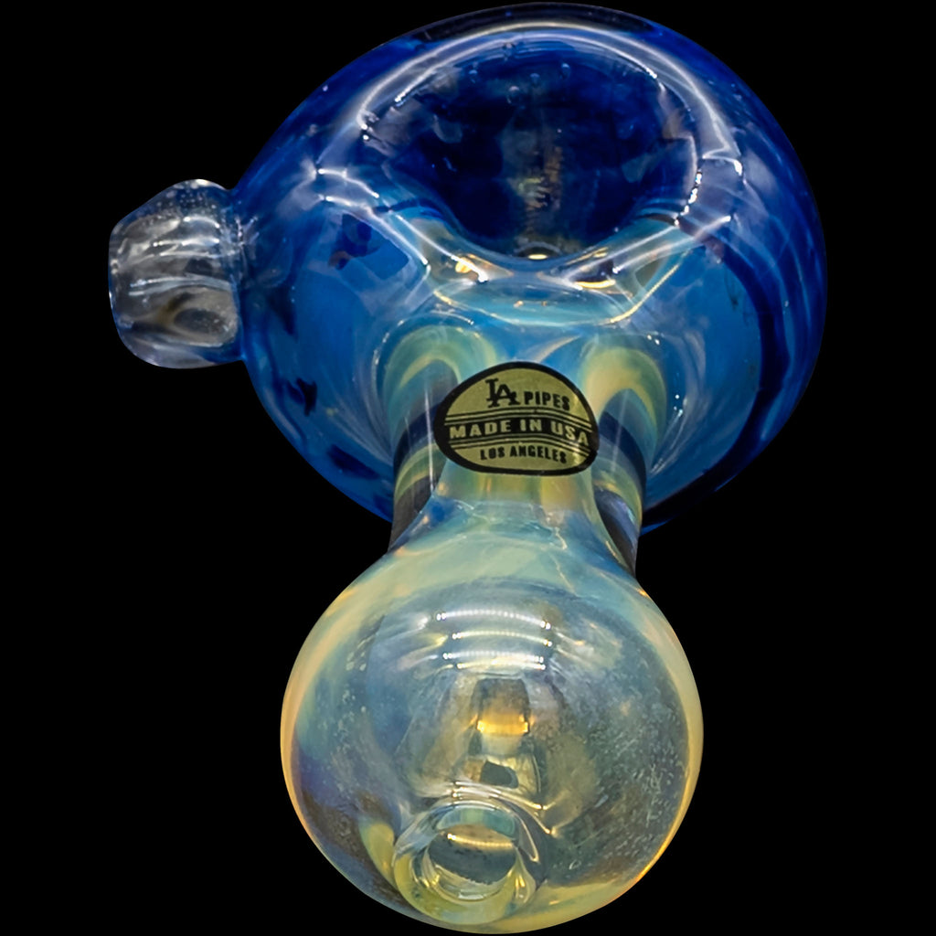 Spiral-Head Color Changing Glass Spoon Pipe – LA Pipes