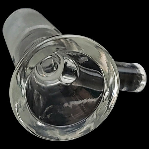 12-Pack Glass Funnels With Handle – 14mm Clear Lab & Kitchen Funnel For Bottles, Oils, Powders & DIY Projects