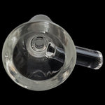 Funnel glass on glass 14mm bowl with handle