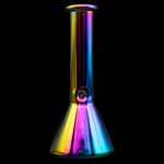 Glassic Iridescent Rainbow Beaker Bong