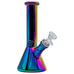 Glassic Iridescent Rainbow Beaker Bong