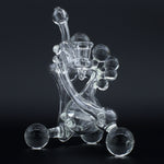 Clayball Glass "Translucent Dreams" Heady Recycler Dab-Rig